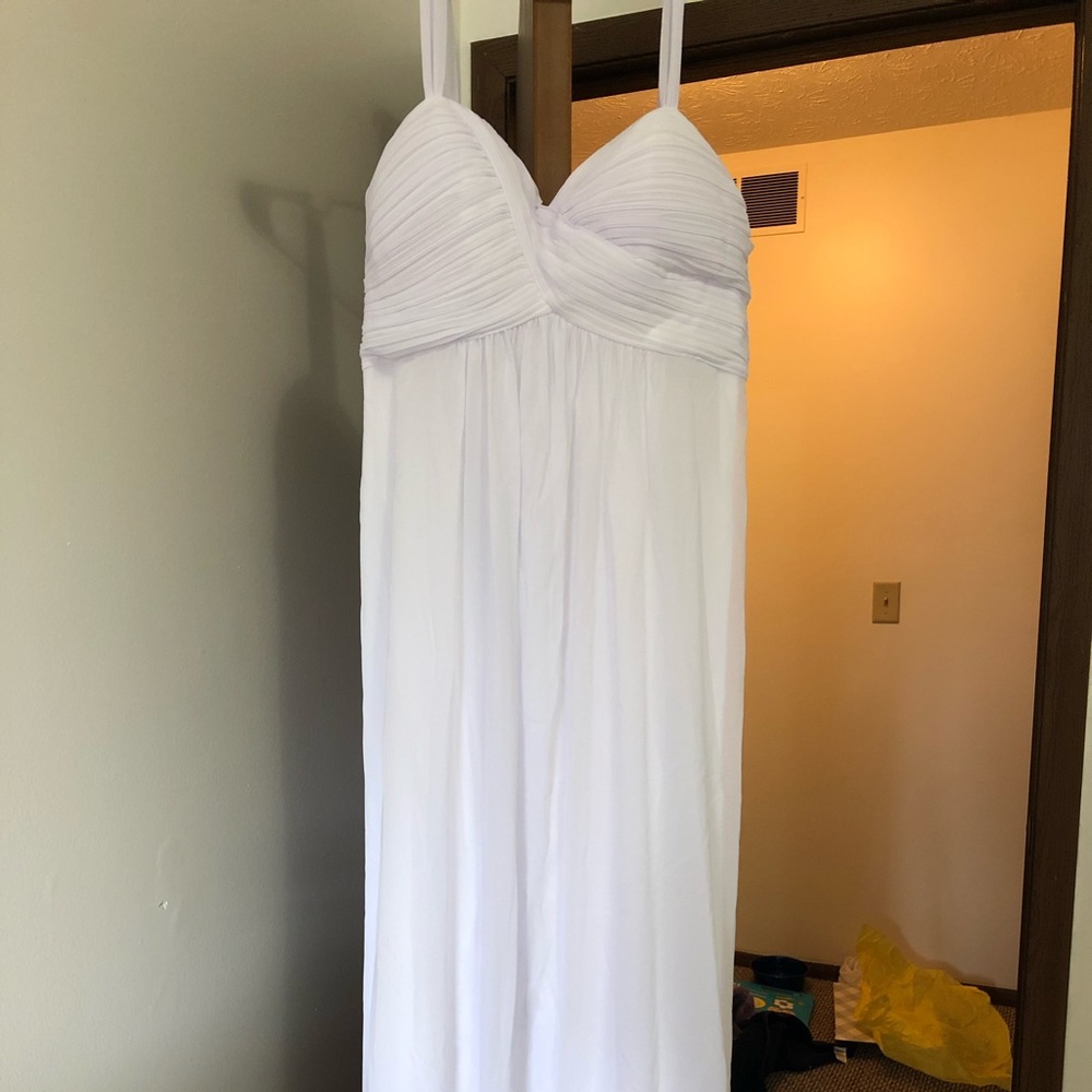 Size 16 white dress